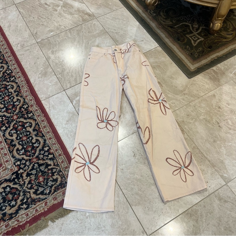 With Jeans Pants